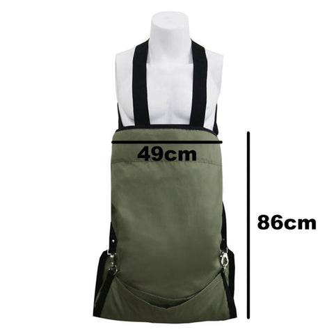 Fruit Collection Bag with Storage Pocket - Durable Compatible with Apple Picking Bag for Orchard, Farm and Garden