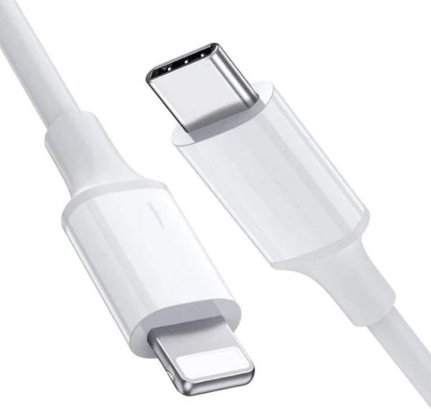 Compatible with Apple Lightning Cable 3-Pack 2m USB-C Charging and Data Transfer White
