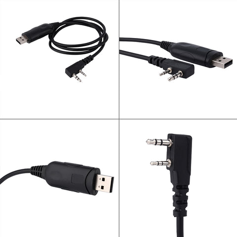 USB Programming Cable UV 5R Cable Radio Walkie Talkie for BaoFeng Wanhua Kenwood
