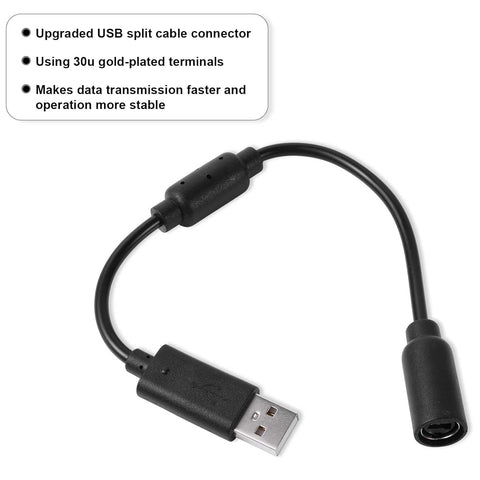 Usb Breakaway Cable, Usb Breakaway Cord Replacement for Logitech G920 G923 G27 G29 Driving Force Thrustmaster Ferrari 458 Spider Racing Wheel Cord