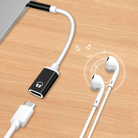 Silver Headphone Jack Adapter, 3.5mm Male to TypeC Female Audio Cable Cord, USB C to Aux Audio Dongle Cable Cord, Compatible with MP3 Players, CD Players, Laptops, Tablets, Smartphone