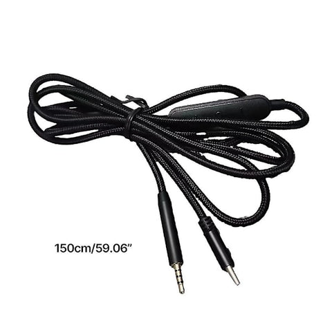 USB-C to 2.5mm Male Audio Cable Compatible with Bose QC25 QC35 QC35 II QC45 Headphones with Microphone