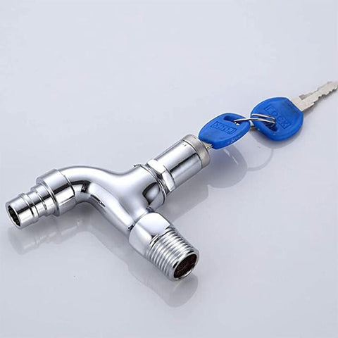 Lockable Anti-Theft Outdoor Brass Tap for Garden Washing Machine