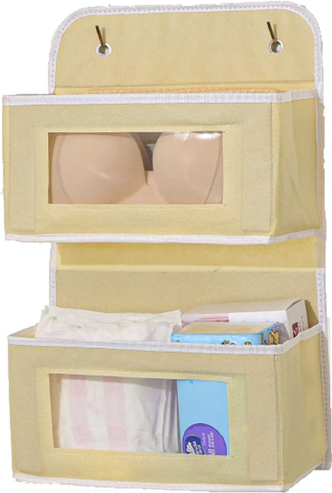 Storage Bag - Door Storage Bag - Large Capacity - Multi-Layer - Toys - Miscellaneous - Storage Bag - Student Dorm Storage Rack - 2 Layers
