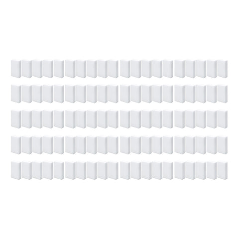 100 Pack Melamine Sponges Magic Cleaning Sponges in Bulk Melamine Foam for Dishes Eraser Sponges for Cleaning 3PCS
