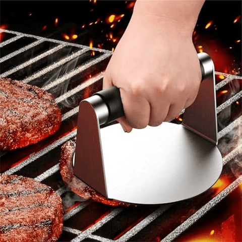 Smash Burger ,Hamburger Smasher Tool for Griddle, Stainless Steel Ham Patty ,Grill Smashburger