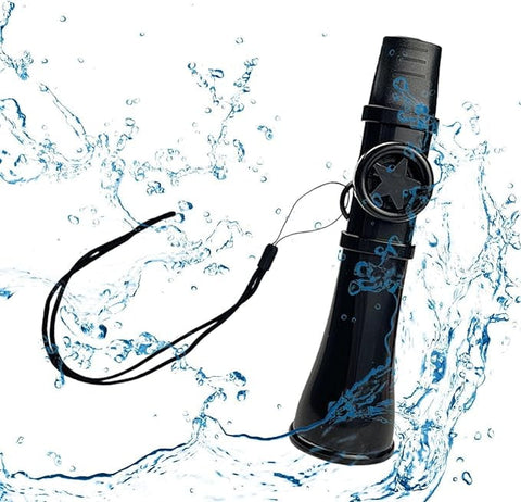 Professional Kazoo for Adults Kids, Upgrade Plastic Kazoos with Adjustable Tone Multi Colors Kazoo Musical Instruments for Guitar, Ukulele, Piano & Violin, Easy to Learn (Blue) Black#004