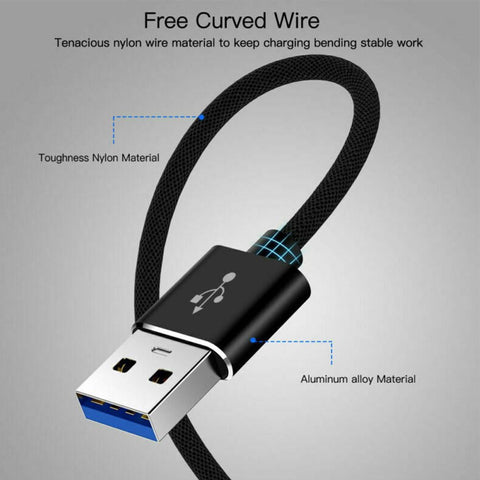 6 ft USB Extension Cable, USB A to A Charging Power Cord (Male to Female)