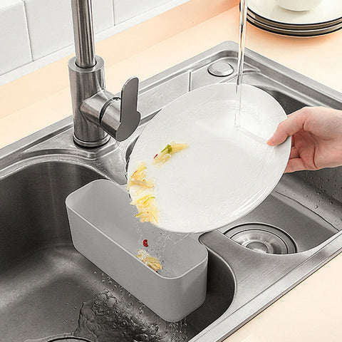 JWDX Kitchen Cleaning Supplies Clearance! Kitchen Dishwashing Sponge Cleaning Ball With Handle Multifunctional Scrub Sponge Pad Ball for Pot and Plate Dishwashing Cleaning include 1* Drain Rack A