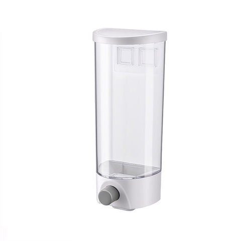JWDX Food Storage Clearance! Whole Grains Rice Bucket Wall-Mounted Rice Storage Tank Out Rice, Storage Rack Promotion Include 1 Grain Storage Box B