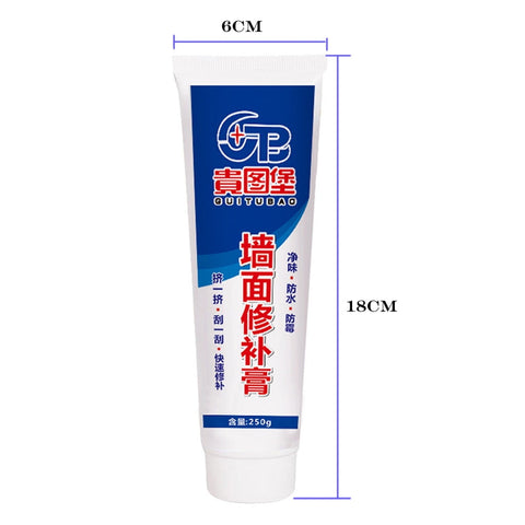 JWDX Cleaning Brush Clearance! White Latex Paint Wall Wall Cracks Ointment, Cleaning Brush Promotion Include 1X Wall Repair Paste 1X Scraper White