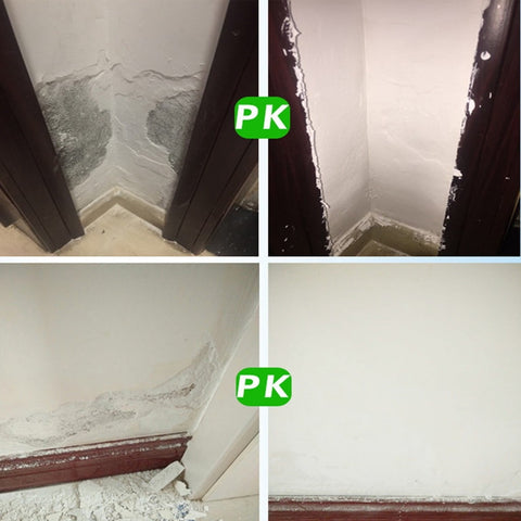 JWDX Cleaning Brush Clearance! White Latex Paint Wall Wall Cracks Ointment, Cleaning Brush Promotion Include 1X Wall Repair Paste 1X Scraper White
