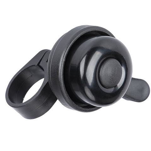 SWETRACE Cycling Handlebar Bell Plastic Clear Sound For Bicycle Riding 1Set 4.00X4.00X6.00CM Black