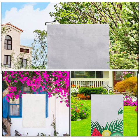Worgeous 4 Pcs Garden Flag Garden Flag Holder Metal Banner Hanger For Indoor And Outdoor Garden Lawn Courtyard Decoration