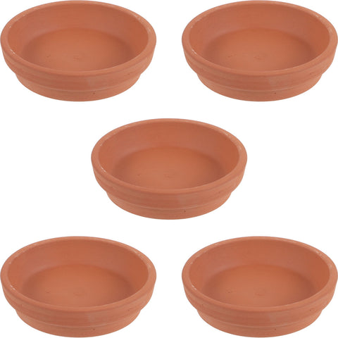 Worgeous 5 Pcs Flower Pot Holder Base Terracotta Indoor Plant Plants