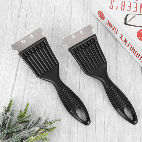 SWETRACE Barbecue Brushes PP 2Pcs 8.1x2.6x1.6in Grill Maintenance Barbecue
