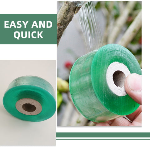 SWETRACE Grafting Apparatus 4 Rolls Multi-Function Stretchable Budding Tape for Fruit Trees 39.3in x 0.79in