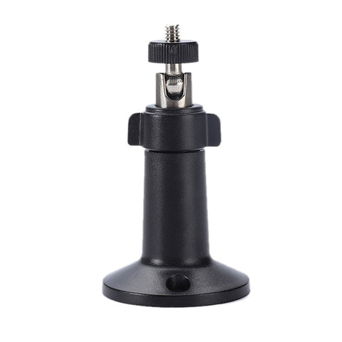 360° Rotating Universal Monitoring Bracket Indoor Outdoor Universal Camera Base Outdoor Camera Base Monitoring Accessories Black Smile Home Black