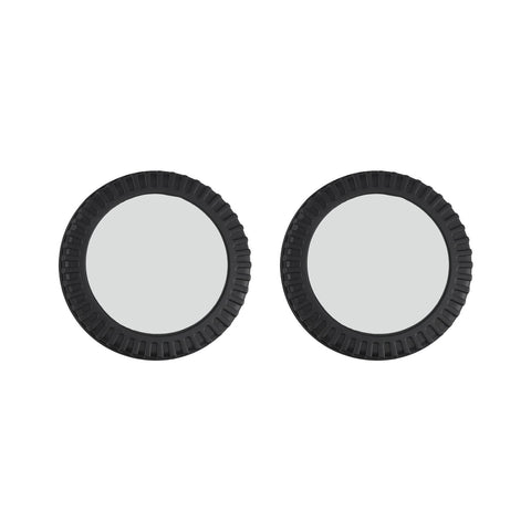 Lierteer 2Pcs/Set Grill Wheels Replacement Parts 170/177mm 7 Inch BBQ Grill Wheel Barbecue Grills Kitchen Garden Plastic Black black+white wheel cover
