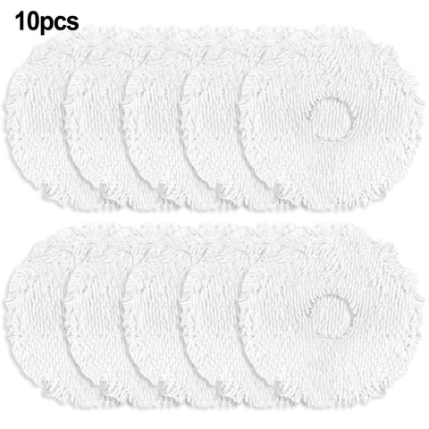 YFind 4/10 Packs Mop Cloth Kits for Midea V12 Vacuum Cleaner Replacement Spare Parts Accessories Mop Cloth Rags Sweeper Cleaning Tools