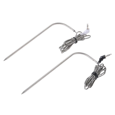 For Traeger Grills wood pellet oven meat probe PT1000 2-pack Smile Home