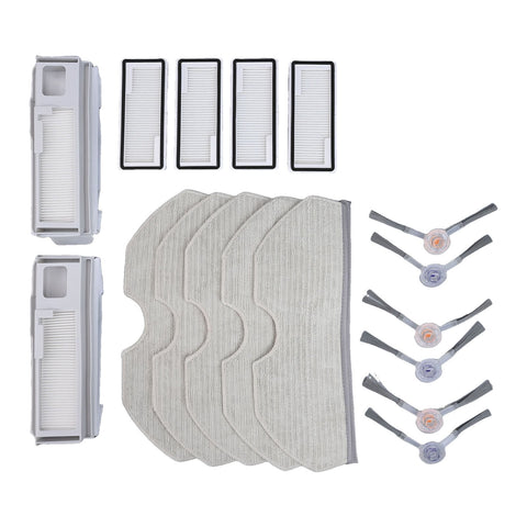 Narwal Vacuum Replacement Parts Kit - Filters Mop Cloths Dust Bags & Side Brushes For Freo X Ultra Freo X Plus & K1 Models