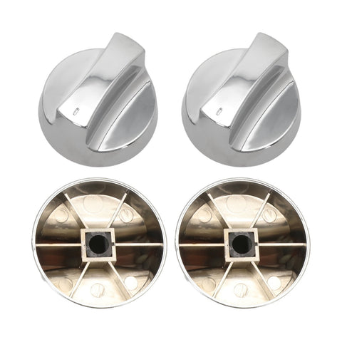 PASILI Kitchen Upgrade Electroplating Knob Accessories Easy Install Grill Knobs Grill Accessories Compatible With Gas Grills Without base