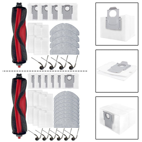 For Roborock For Q7 M5+ / For Q7 Tf+ Robot Vacuum Replacement Accessory Pack B