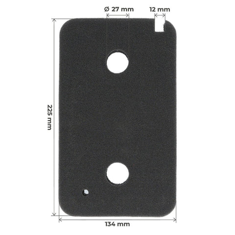 Heat Pump Tumble Dryer Filter For 2pcs Foam Filters For Heat Pump Dryer Plinth Filter T8861WP T8964WP Replacement