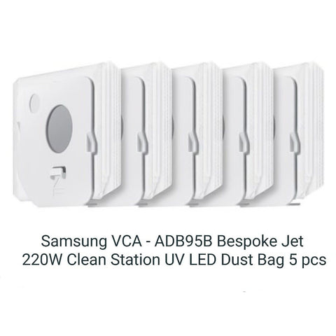 For SamSung For BESPOKE Jet VCA-ADB95B 220W Clean Station Dust Bag 5pcs Cleaning Robot Accessories Rotating Mop