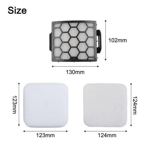 Foam Replacement Filter For Shark LA480WM UV850 UV900 UV900CCO LA492 LA481 LA481C LA481HGN LA481HBJ Part # XHF320 & XFFK602UKT