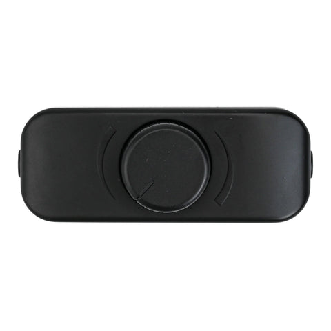 Inline Dimmer Switch For 12V 24V Led Lights Frequency Adjustable Push On/Off Rotary Control For Smooth Brightness Adjustment Black