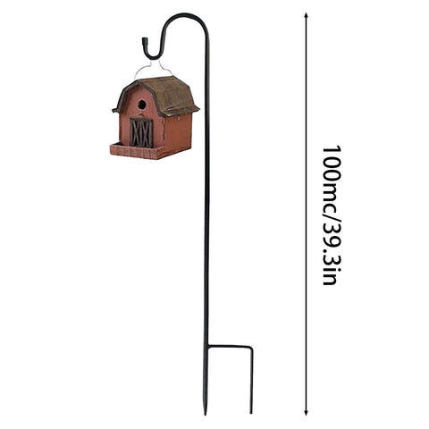 Garden Hooks for Outdoor Lanterns, Garden Hooks for Hanging Plants, Solar Lights, Small Shepherds Hooks for Outdoor, Plant Poles 100CM