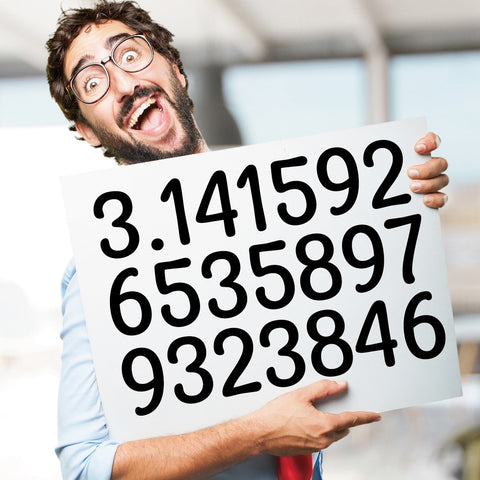 4 Inch Multicolor Vinyl Number Stickers - Self-Adhesive Decals for Mailbox, Car & Home,Large Digit Labels,Weatherproof Number Signs Number Labels For Car Home Multicolor(Blue) BK2