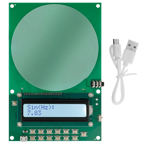 Schumann Waves Resonance Generator,Adjustable Frequency Range,Portable EMF Neutralizer for Meditation,Sleep,and Relaxation,USB-Powered Design for Home,Yoga,or Office Environment. A