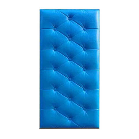 1Pcs 3D Anti Collision Wall Padding For Bedroom,Self Adhesive Peel And Stick Headboard Padded Wall Cushion Upholstered Self-Adhesive Wall Panels Playroom Decorative Protection Panel A