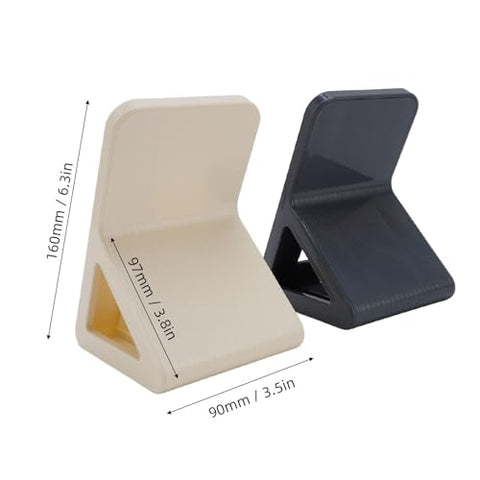 Shower stool - Footrest - Shoe bench - Shoe rack - Wall-mounted foot mat - Bath mat - Foot massager - Foot massage - Bathroom furniture - Bathroom rack - Bathroom - Toilet - Black & white - 2 pieces