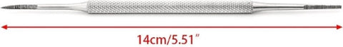 Toenail File - Nail Lifter - Ingrown - Dirt - Fungal Nail - Care - Stainless Steel - 1 piece