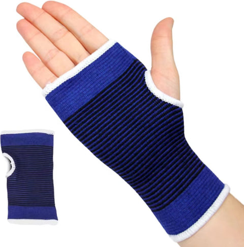 Wrist Brace | Wrist Support | Bandage | Injury | Wrist Support | Left & Right ( 1 Pair ) | Hand Protection | Wrist Support | Blue