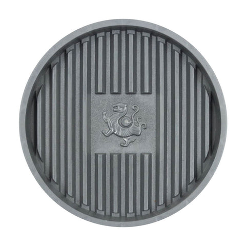 10 Inch Plant Saucer Tray,Decorative Flower Pot Drip Tray, Non-Slip Water Catch Basin for Indoor/Outdoor Potted Plants - Leak Proof Plant Mat for Furniture Protection Black