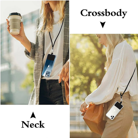 Mightlink Phone Lanyard,Universal Crossbody Cell Phone Lanyards Adjustable Shoulder Neck Straps,Cell Phone Lanyard Compatible for All Smartphones Dark Blue