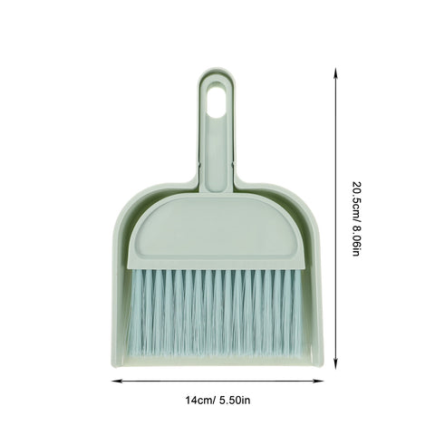 HOOWIFFY Mini Broom and Dustpan Set, 2-Pack , PP Material for Easy Cleaning