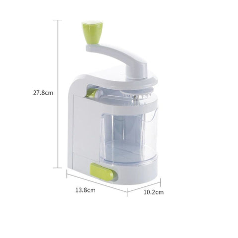 Vegetable Spiralizer Zucchini Noodles Maker – 4 Built-in Spiral Slicer Blade for Veggie Spaghetti Paste