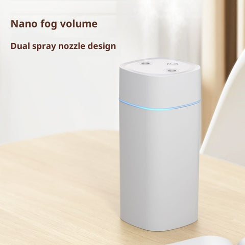 Portable Humidifier - Small Air Humidifiers for Bedroom, Plants, Office, Travel - Cool Mist Humidifiers, White