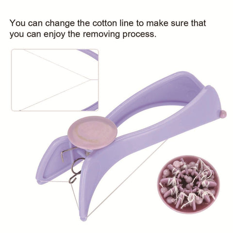 Facial Hair Removal for Women, with Threading Removal Tool, Portable Size for Facial, Neck Hair（ 19.5x8.5x5cm）