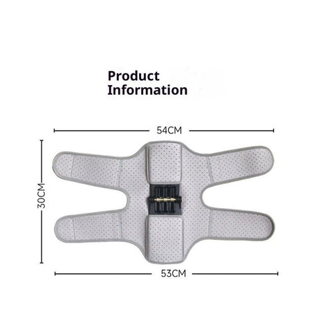 Spring-Powered Knee Support Brace - Boost Joint Assistance for Stairs, Squats & Daily Mobility - Ergonomic Patella Support for Elderly & Active Adults (Gray)
