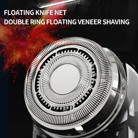 Mini Electric Shaver, Portable Travel Razor for Men, Cordless USB-C Fast Rechargeable Electric Shavers, LED Battery Display Face Shavers for Wet/Dry Shaving