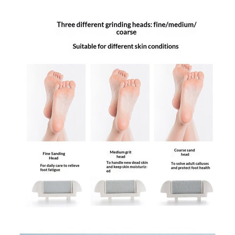 Callus Remover for Feet, Electric Foot File Callus Removers Rechargeable Waterproof Pedicure Tools Foot Scrubber Shaver Feet Care Tool for Cracked Heels Dead Skin （Golden）