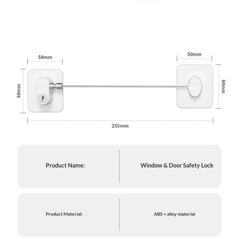 Locks for Refrigerator, 4 Pack Fridge Lock with Keys, Lock for a Fridge,White Refrigerator Lock（white）
