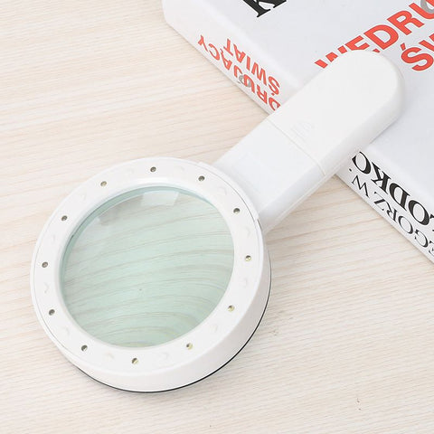 Double Glass Lens Magnifiers for Macular Degeneration, Seniors Reading, Soldering, Inspection, Coins, Jewelry, Exploring (20.5*10.6*2.8cm)